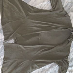 Green Cardigan